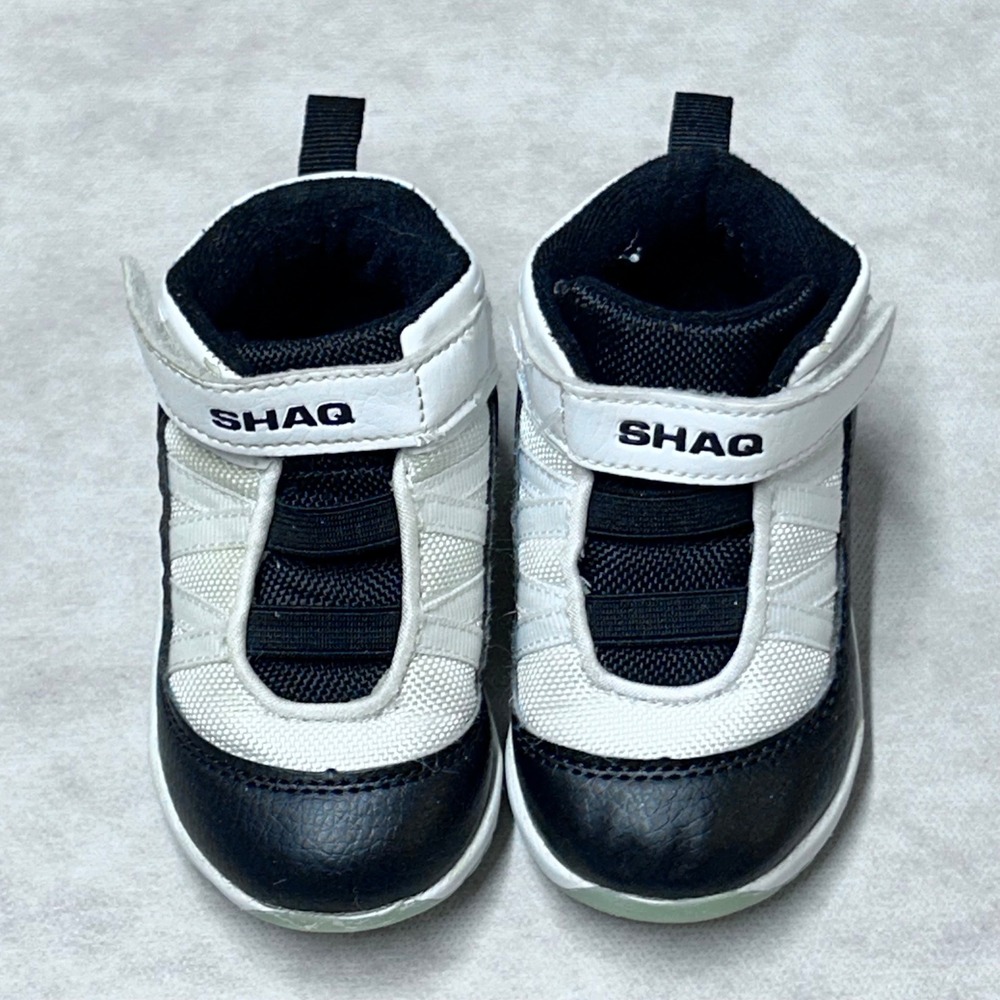 Shaq Basketball Sneakers High Top Hook and Loop Closure Toddler Shoes‎
